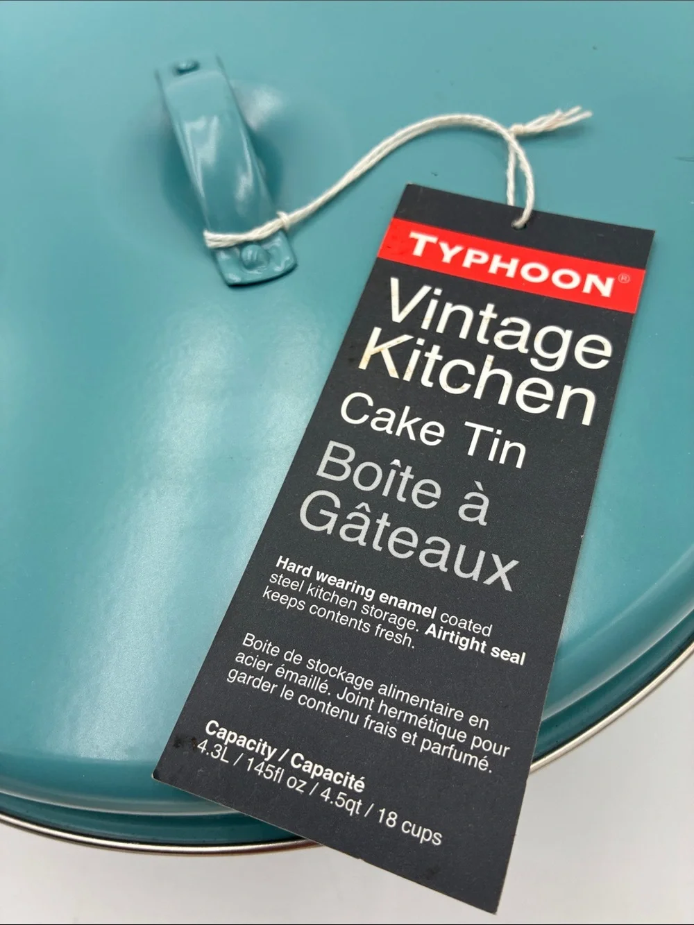 Typhoon Cake Storage Tin